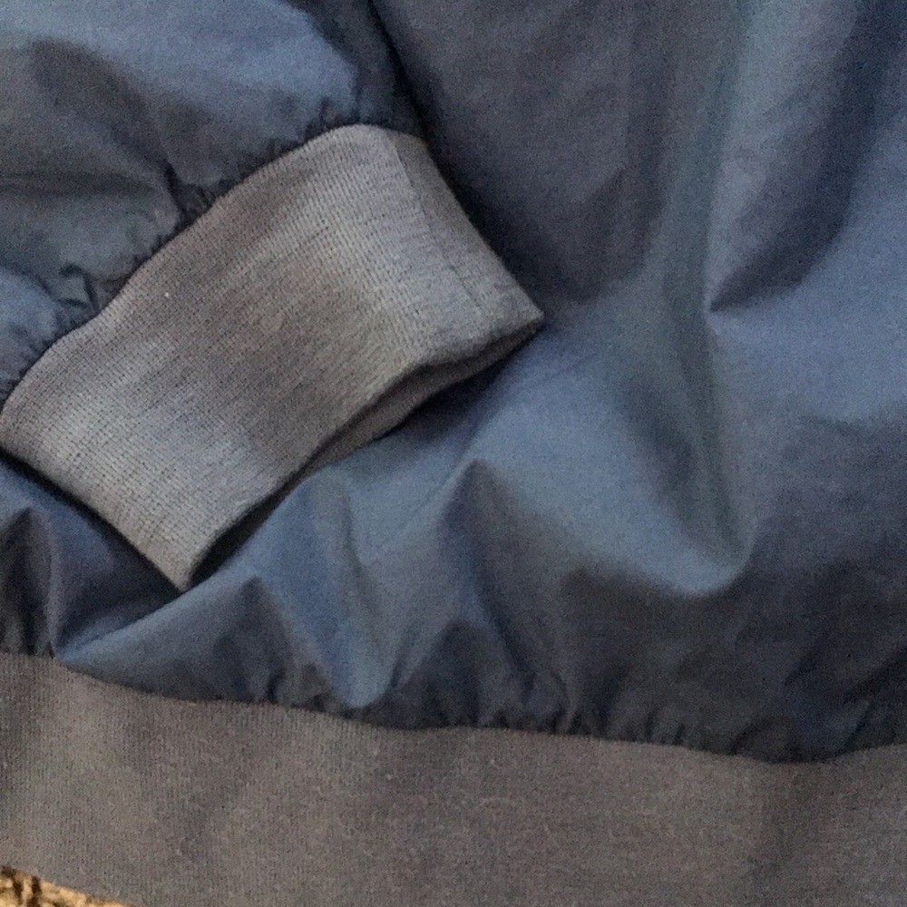 Nike Blue Colorblock Hooded Windbreaker - Picture 6 of 6